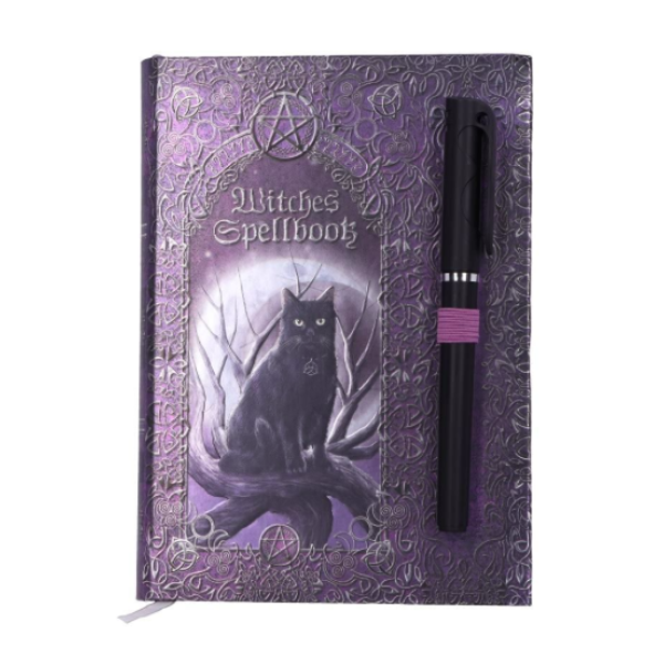 Book Witches Spell Book A5 with Pen